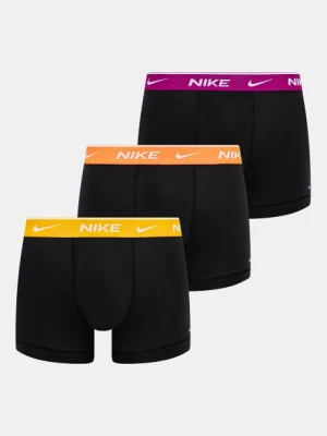 Nike bokserki 3-pack męskie kolor czarny 0000KE1008