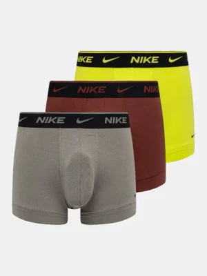 Nike bokserki 3-pack męskie kolor czarny 0000KE1008