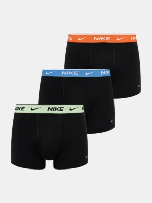 Nike bokserki 3-pack męskie kolor czarny 0000KE1008