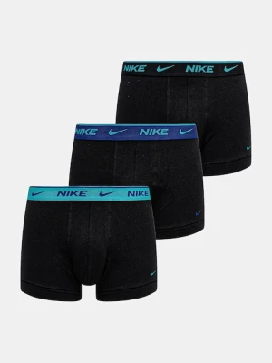 Nike bokserki 3-pack męskie kolor czarny 0000KE1008