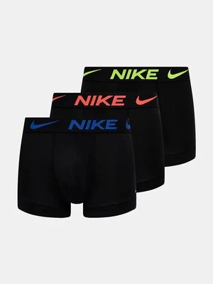 Nike bokserki 3-pack męskie kolor czarny 0000KE1156