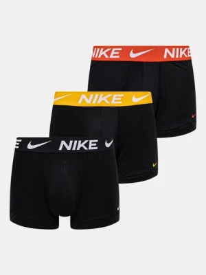 Nike bokserki 3-pack męskie kolor czarny 0000KE1156