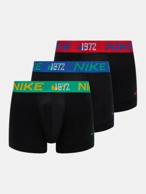 Nike bokserki 3-pack męskie kolor czarny 0000KE1156