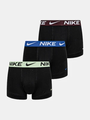 Nike bokserki 3-pack męskie kolor czarny 0000KE1156