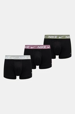 Nike bokserki 3-pack męskie kolor czarny 0000KE1256