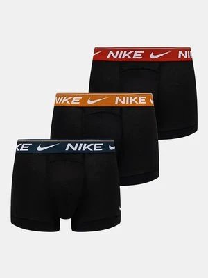 Nike bokserki 3-pack męskie kolor czarny 0000KE1256