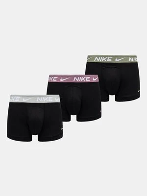 Nike bokserki 3-pack męskie kolor czarny 0000KE1256