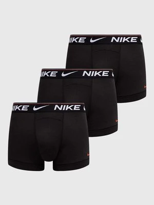 Nike bokserki 3-pack męskie kolor czarny 0000KE1256