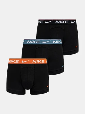 Nike bokserki 3-pack męskie kolor czarny 0000KE1256