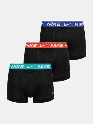 Nike bokserki 3-pack męskie kolor czarny 0000KE1256