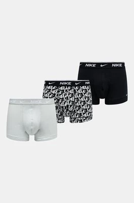 Nike bokserki 3-pack męskie kolor czarny 000PKE1008