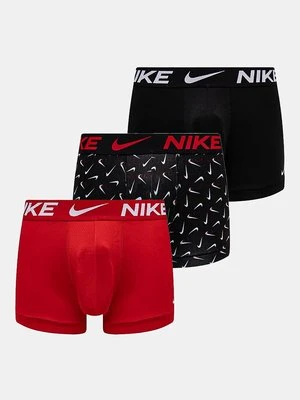 Nike bokserki 3-pack męskie kolor czarny 000PKE1156