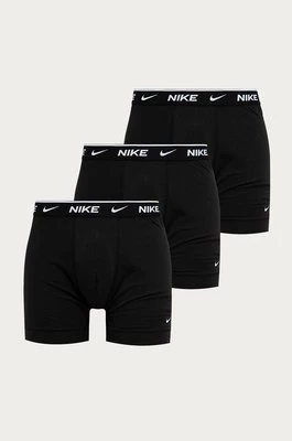 Nike bokserki (3-pack) męskie kolor czarny