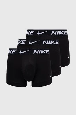 Nike bokserki (3-pack) męskie kolor czarny