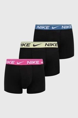 Nike bokserki 3-pack męskie kolor czarny