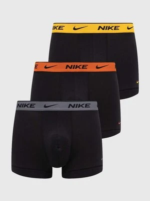 Nike bokserki 3-pack męskie kolor czarny