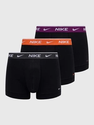 Nike bokserki 3-pack męskie kolor czarny