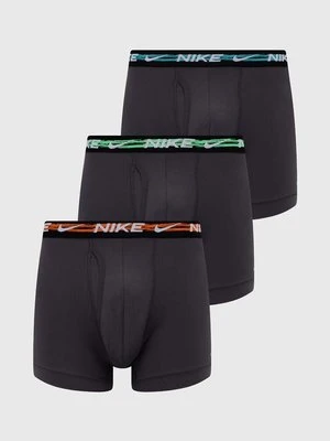 Nike bokserki 3-pack męskie kolor czarny