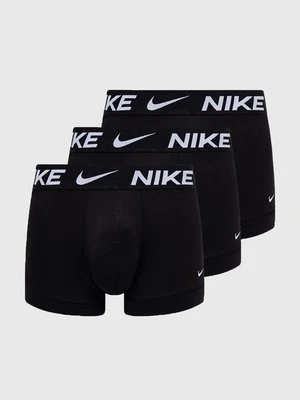 Nike bokserki (3-pack) męskie kolor czarny