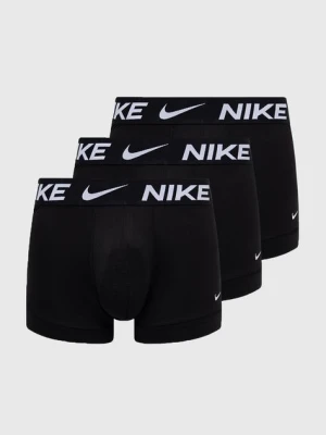 Nike bokserki (3-pack) męskie kolor czarny