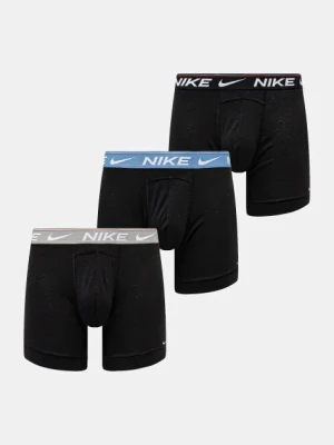Nike bokserki 3-pack męskie kolor czarny