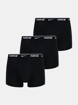 Nike bokserki (3-pack) męskie kolor czarny