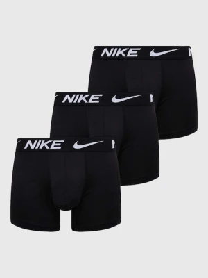 Nike bokserki 3-pack męskie kolor czarny