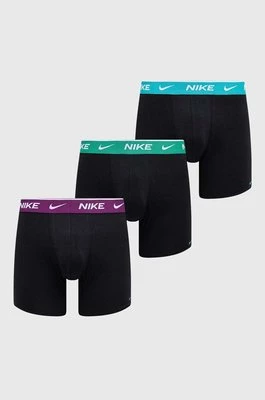 Nike bokserki 3-pack męskie kolor czarny KE1007