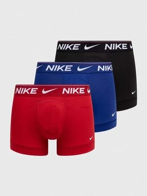 Nike bokserki 3-pack męskie kolor czerwony 0000KE1256