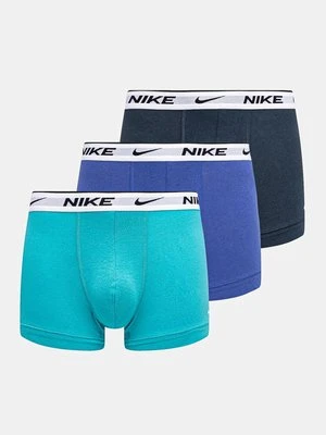 Nike bokserki 3-pack męskie kolor niebieski 0000KE1008