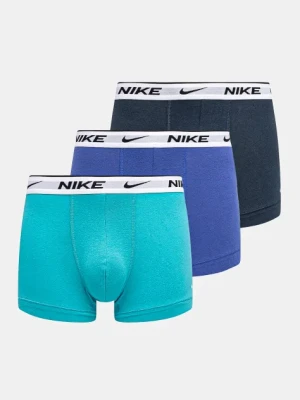 Nike bokserki 3-pack męskie kolor niebieski 0000KE1008