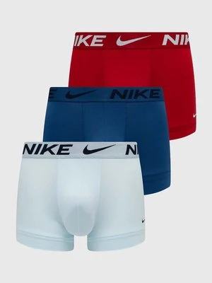 Nike bokserki 3-pack męskie kolor niebieski 0000KE1156