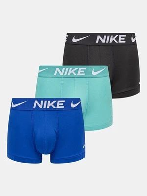 Nike bokserki 3-pack męskie kolor niebieski 0000KE1156