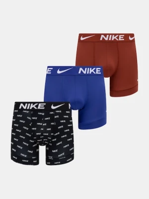 Nike bokserki 3-pack męskie kolor niebieski 000PKE1156