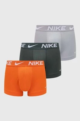 Nike bokserki 3-pack męskie kolor pomarańczowy