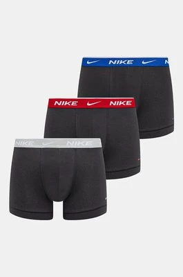 Nike bokserki 3-pack męskie kolor szary 0000KE1008