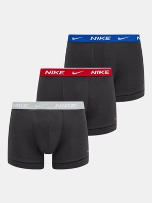 Nike bokserki 3-pack męskie kolor szary 0000KE1008