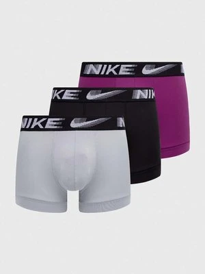 Nike bokserki 3-pack męskie kolor szary 0000KE1156