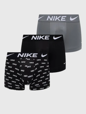 Nike bokserki (3-pack) męskie kolor szary