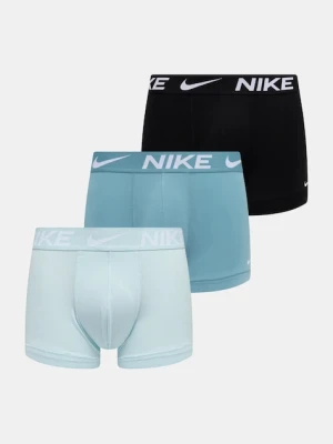 Nike bokserki 3-pack męskie kolor turkusowy 0000KE1156