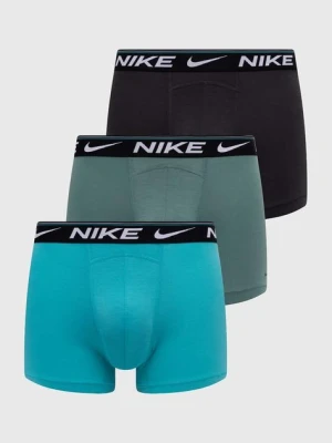 Nike bokserki 3-pack męskie kolor zielony
