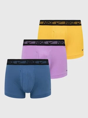 Nike bokserki 3-pack męskie kolor żółty