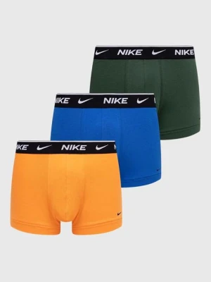 Nike bokserki 3-pack męskie kolor żółty