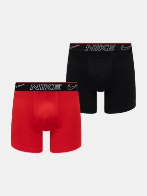 Nike bokserki dopasowane męskie 2-pack czarny