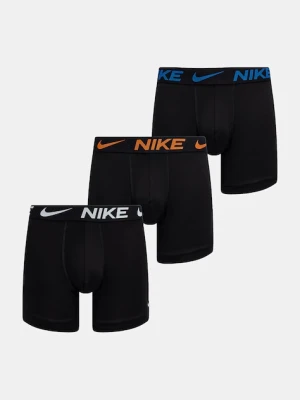 Nike bokserki dopasowane męskie 3-pack czarny