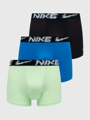 Nike bokserki dopasowane męskie 3-pack zielony