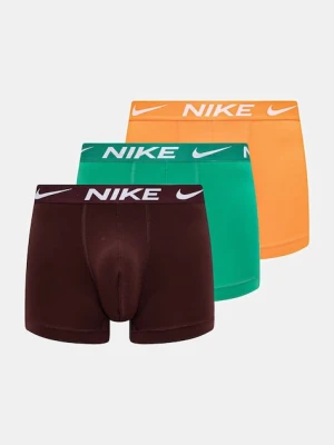 Nike bokserki dopasowane męskie 3-pack zielony
