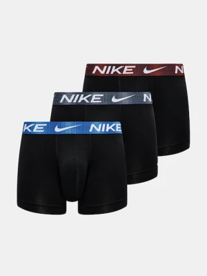 Nike bokserki dopasowane męskie 3-pack czarny