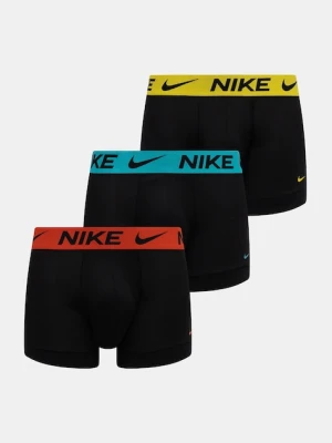 Nike bokserki dopasowane męskie 3-pack czarny