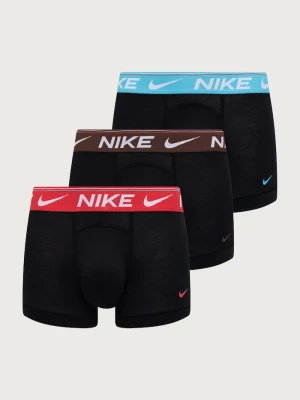 Nike bokserki dopasowane męskie 3-pack czarny
